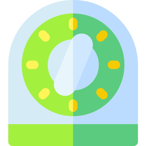 キッチンタイマー Basic Rounded Flat icon