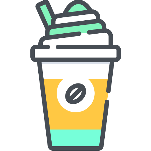 Iced coffee Special Bicolor icon