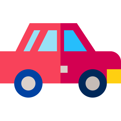 automobil Basic Straight Flat icon
