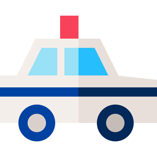 자동차 Basic Straight Flat icon