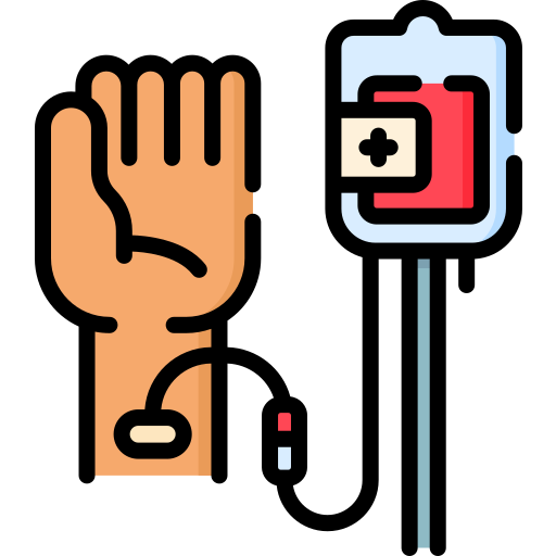 trasfusione Special Lineal color icona