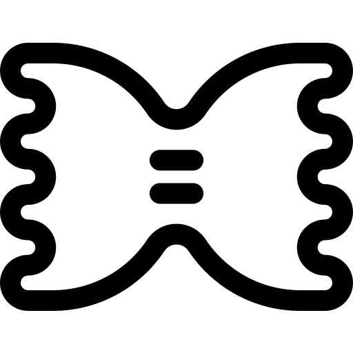 farfalle Basic Rounded Lineal Icône