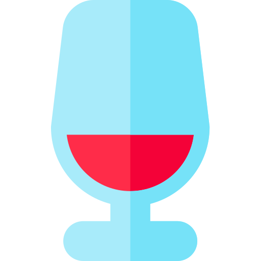 Алкоголь Basic Rounded Flat иконка