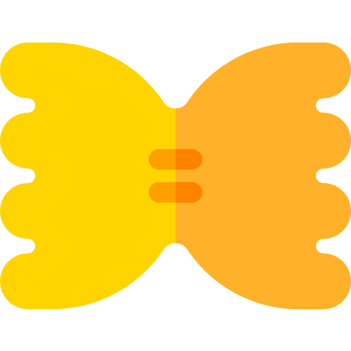 farfalle Basic Rounded Flat icona