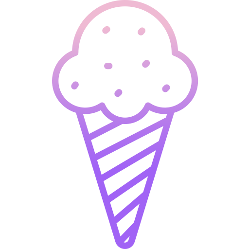 Ice cream Icongeek26 Outline Gradient icon