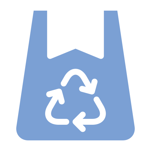 reciclaje de plástico Generic color fill icono