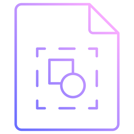 Draft Generic gradient outline icon