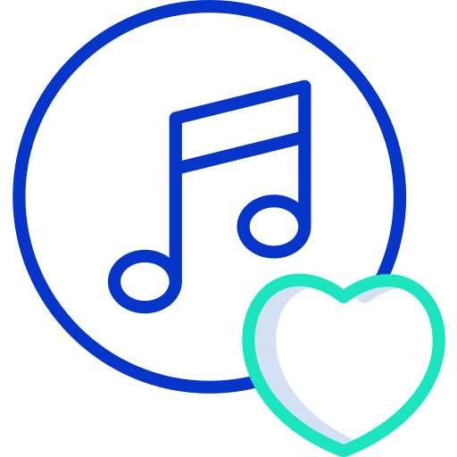 Music Icongeek26 Outline Colour icon