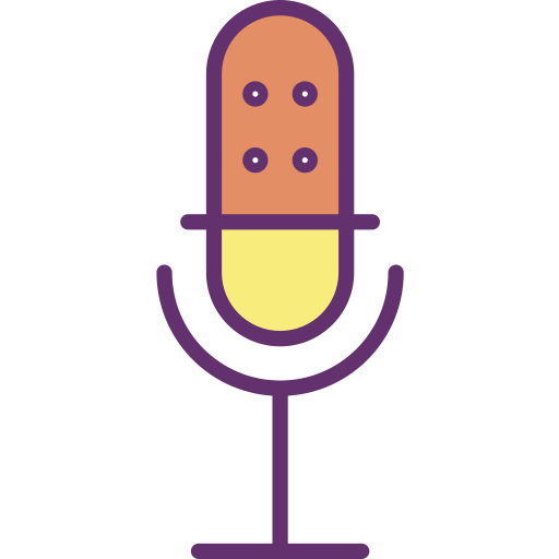 Microphone Icongeek26 Linear Colour icon