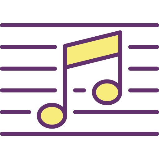 Music note Icongeek26 Linear Colour icon