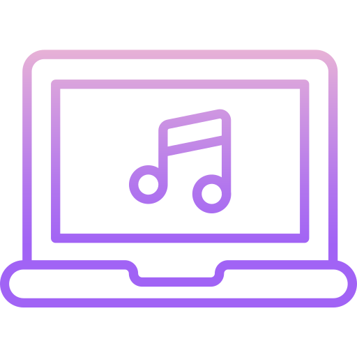 musik Icongeek26 Outline Gradient icon