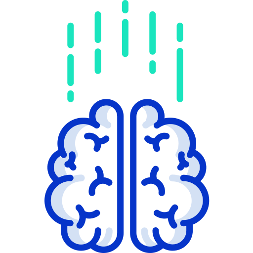 Brain Icongeek26 Outline Colour icon