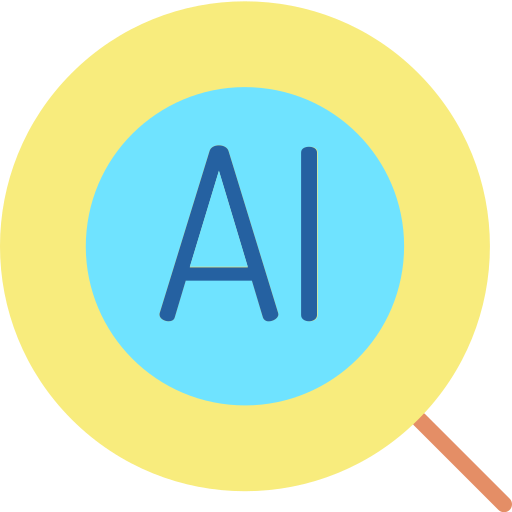 Inteligencia artificial Icongeek26 Flat icono