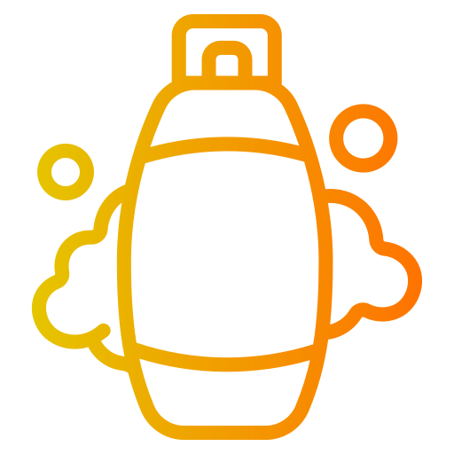 botella de champú Generic gradient outline icono