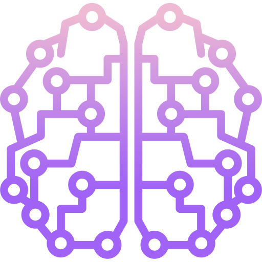 Cerebro Icongeek26 Outline Gradient icono