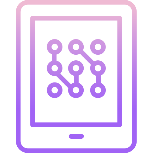 tablette Icongeek26 Outline Gradient icon