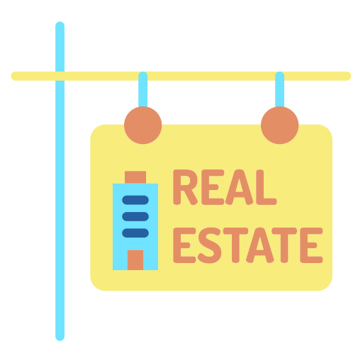 Real estate Icongeek26 Flat icon