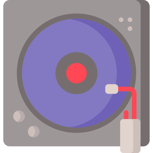 vinylspeler Special Flat icoon