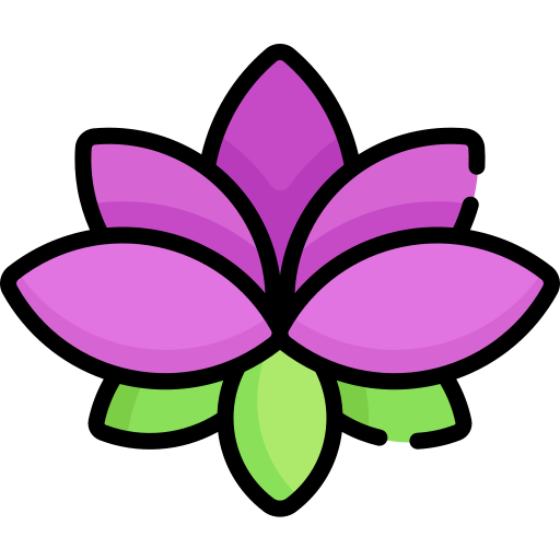 цветок лотоса Special Lineal color иконка