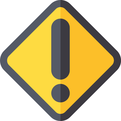 Предупреждение Basic Rounded Flat иконка