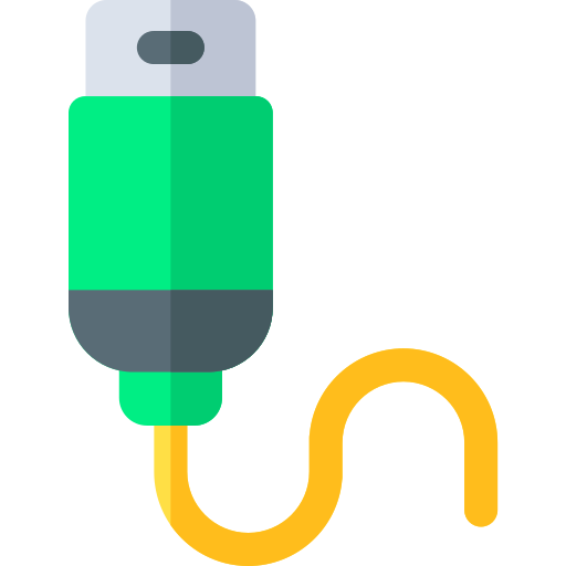 Cable Basic Rounded Flat icono