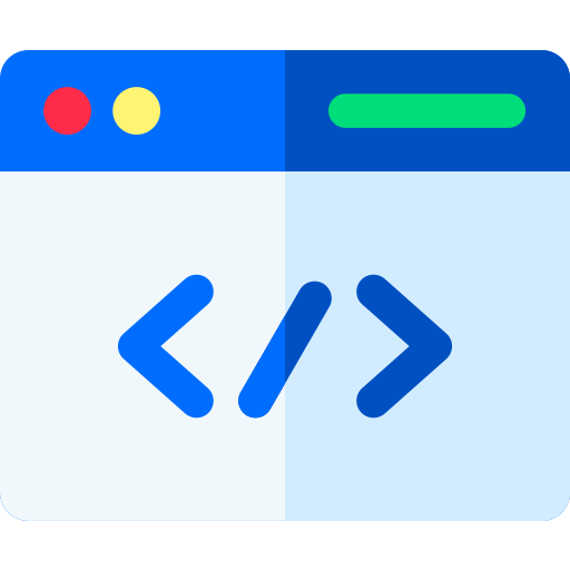 Code Basic Rounded Flat icon