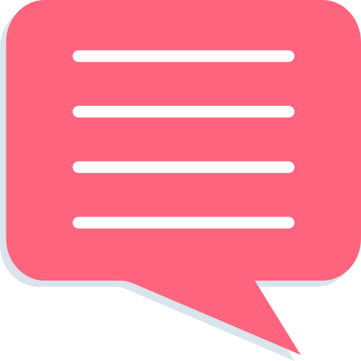 chatten SBTS2018 Flat icoon
