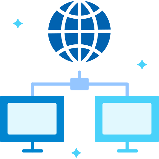 데이터 전송 SBTS2018 Blue icon