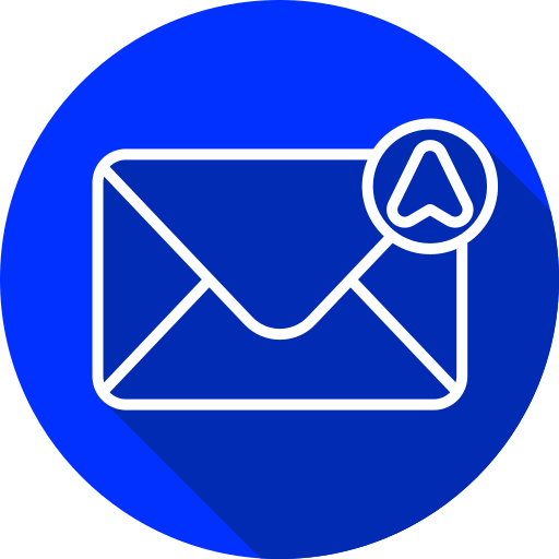 enviando correo electrónico Generic color fill icono