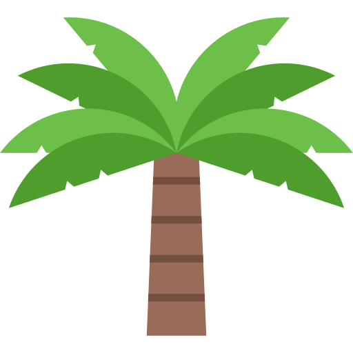 Palm tree Special Flat icon