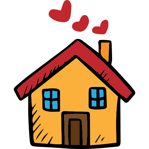House Hand Drawn Color icon