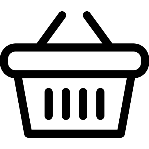 Shopping basket Detailed Rounded Lineal icon