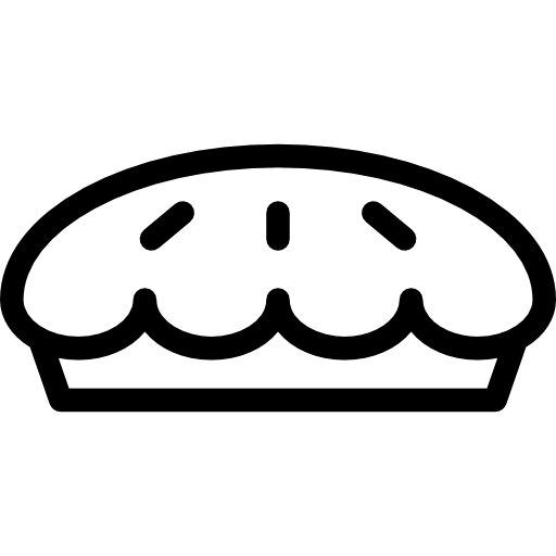 kuchen Detailed Rounded Lineal icon