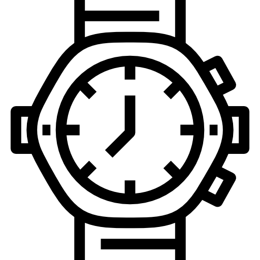 손목 시계 Detailed Straight Lineal icon