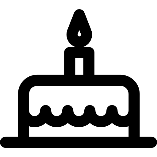 Cake Basic Rounded Lineal icon