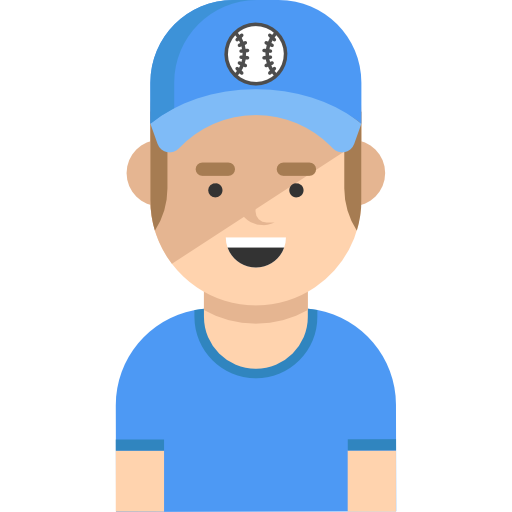 jugador de baseball Special Flat icono