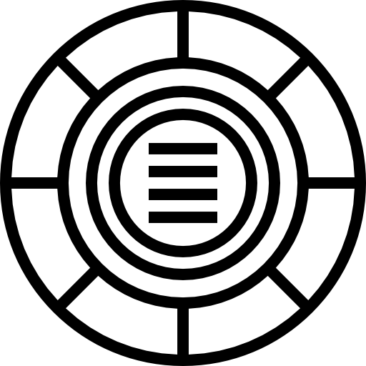 wykres kołowy Detailed Straight Lineal ikona