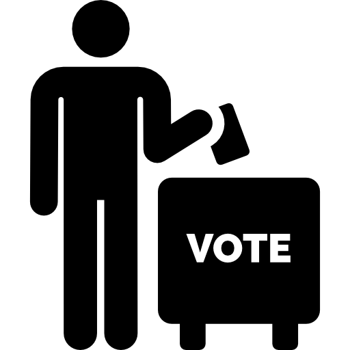 votação Pictograms Fill Ícone