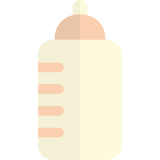 nuckelflasche Basic Rounded Flat icon