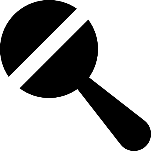 ガラガラ Basic Rounded Filled icon