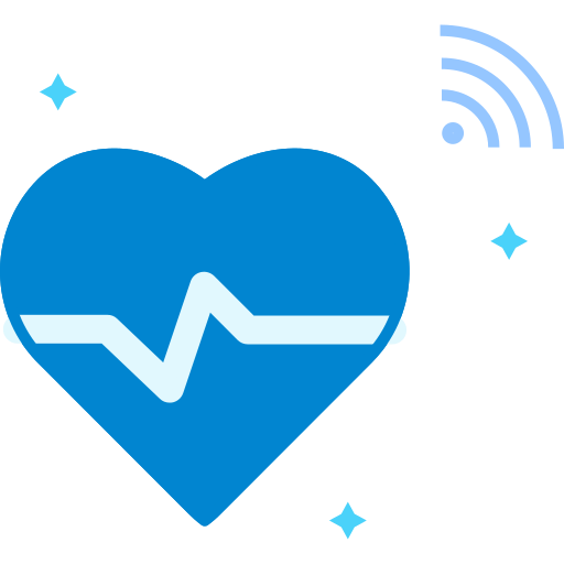 opieka zdrowotna SBTS2018 Blue ikona