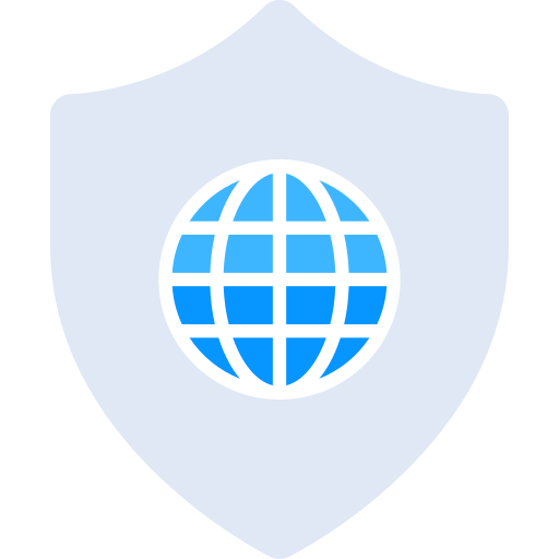 Web security SBTS2018 Flat icon