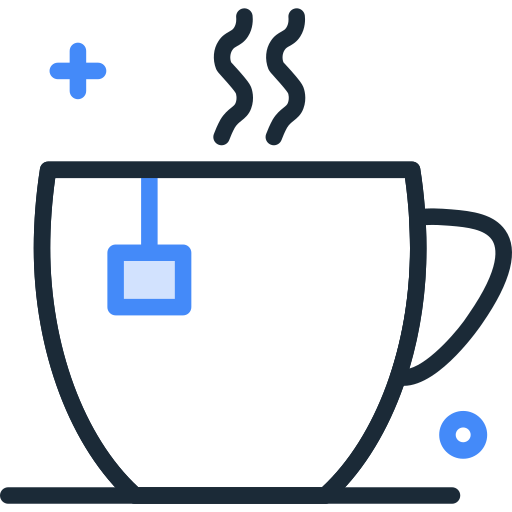 Hot tea SBTS2018 Blue icon