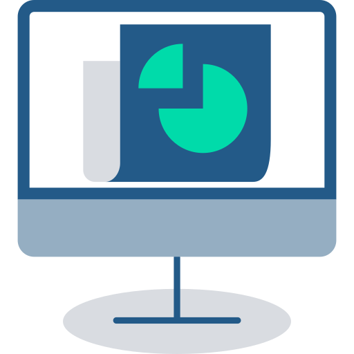 Online learning SBTS2018 Flat icon