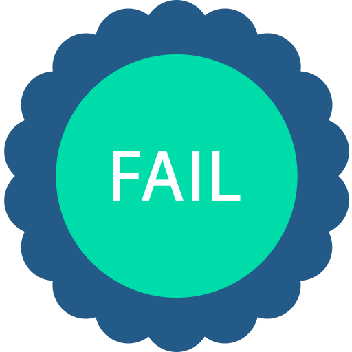 Fail SBTS2018 Flat icon