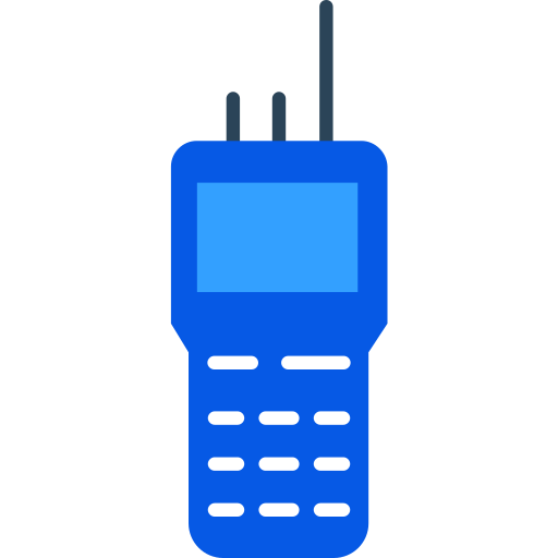 walkie-talkie SBTS2018 Flat icon
