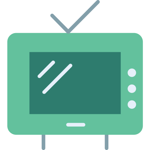 텔레비전 SBTS2018 Flat icon