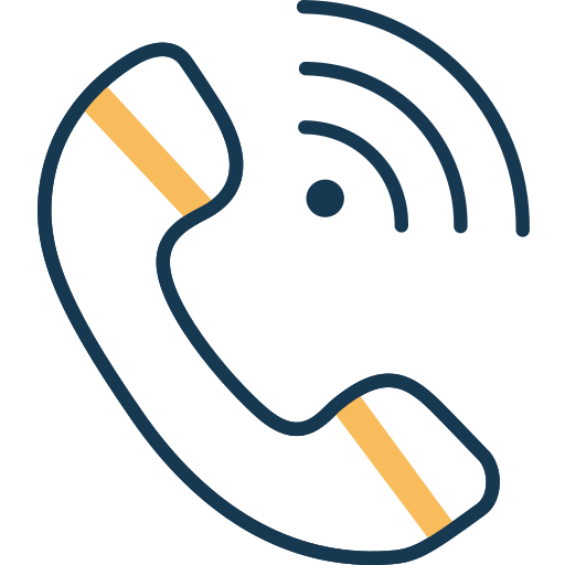 telefoongesprek SBTS2018 Lineal Color icoon