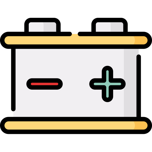 Batería Special Lineal color icono