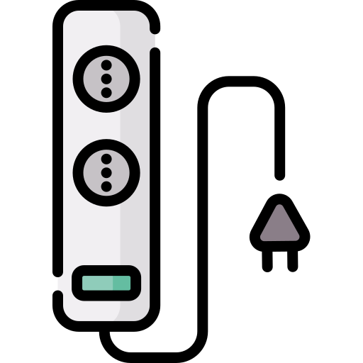 Power strip Special Lineal color icon